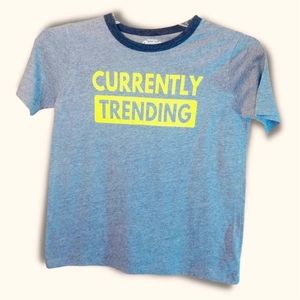 Oshkosh Originals | Boy's Graphic Short-Sleeve T-Shirt | Size 14 | Grey |